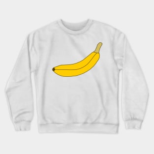 Banana Cartoon Graphic Crewneck Sweatshirt